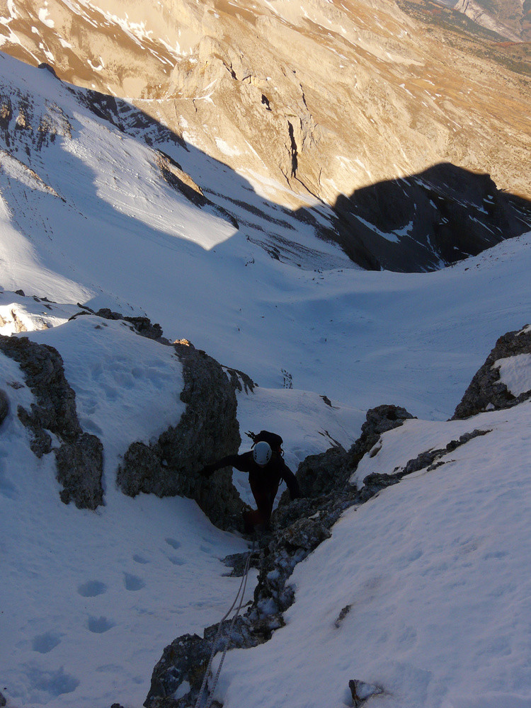 Rocher Rond - Dans le couloir au dessus de la cheminée