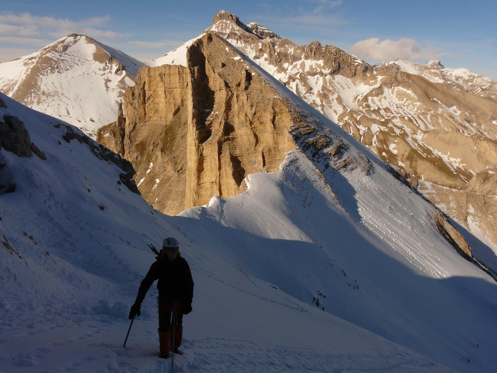 Après la descente de Plate Longue