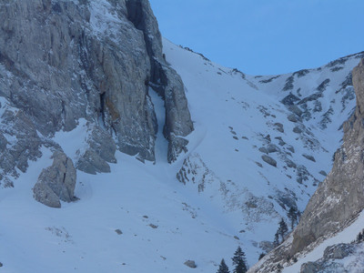 Haut Bouffet - L'entrée du couloir W