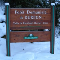 Accès au vallon de Rioufroid