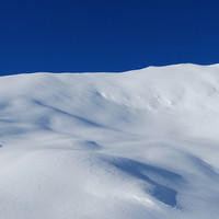 La sella a sinistra del Monte Stavello  a circa 2330 m