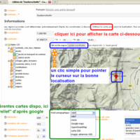 carto :corriger des coordonnées