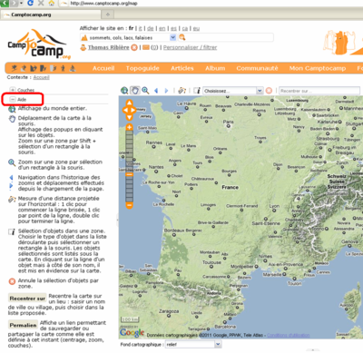 [Carte/carto] Aide