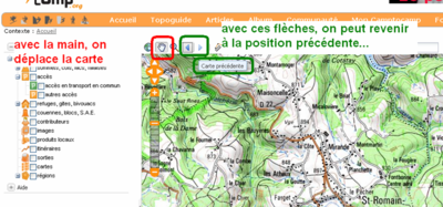 [carte/carto] Déplacement de la carte