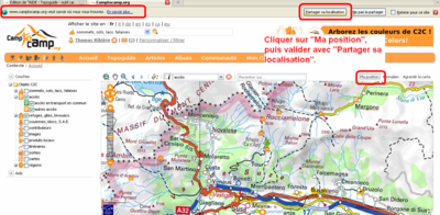 [carte/carto] Ma position 1
