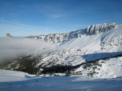arête N Gerbier arête N Gerbier