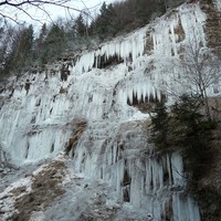 cascade du guiers mort - cirque gauche