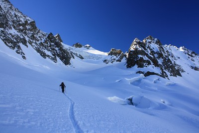 Entrée dans le dernier vallon ; l'objectif est en vue