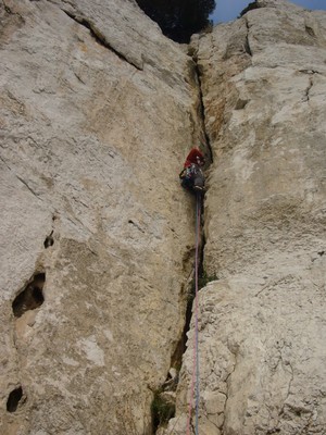L5 ; fissure de sortie