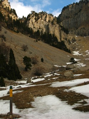 Sous le Pas de Chabrinel, Vercors