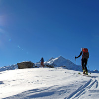 arrivo in vetta al Sasso Prealda...