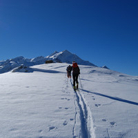 Verso il Sasso Prealda 2709 m.