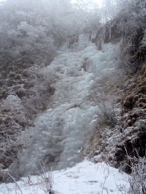 Cascade de gauche, cotation 3