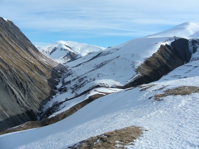 Le vallon de la Valette, au dessus de Besse-en-Oisans