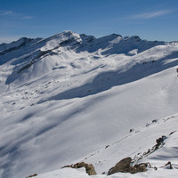 Tete de l'Estrop et 3 Evechés Versant N