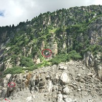 Echelles de montée à la Charpoua