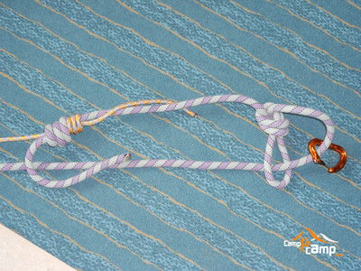 Rappel avec cordelette Rappel avec cordelette