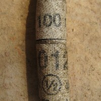 Marquage corde à double : longueur des deux brins + marque 1/2 dans un cercle