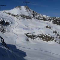 Albaron par le Glacier des Evettes