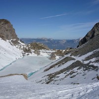 Lac du Crozet à la descente - 10 avril 2011