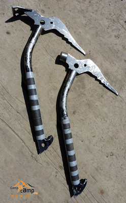 Piolets "faits-main" en scandium  par Jean