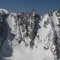 Pointe Eales, Col des Cristaux depuis l'Amone