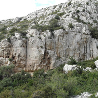 Alpinodrome, secteur de gauche (en arrivant)