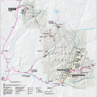 Carte offcielle du Parc National de Zion (USA)