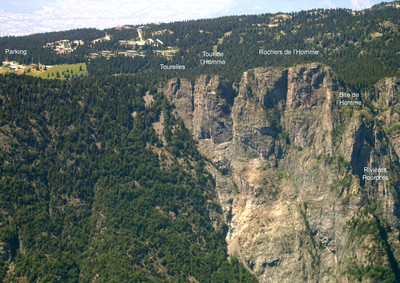 Chamrousse - Tour et rochers de l'Homme Chamrousse - Tour et rochers de l'Homme