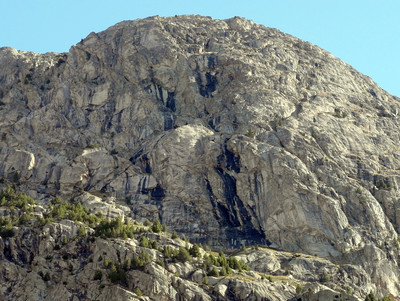 Tête de la Maye, face SW