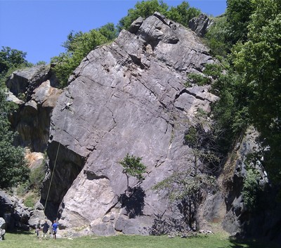 Dalle des Vaudois à Dorénaz Dalle des Vaudois à Dorénaz
