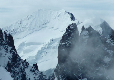 Barre des Ecrins : Face N Barre des Ecrins : Face N