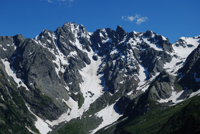 Il Pizzo Coca 3052 m versante NW Il Pizzo Coca 3052 m versante NW