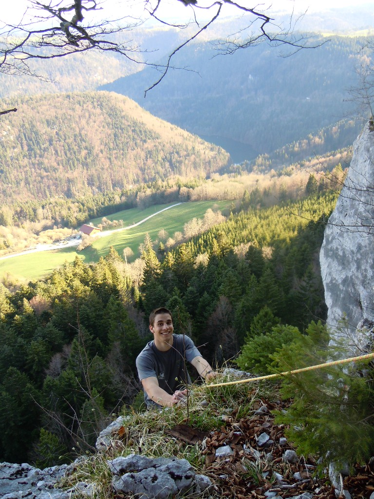 Vue sur Doubs et sur la Suisse