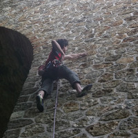 P2 W/Emmanuel dans Jardins suspendus/6a+ 