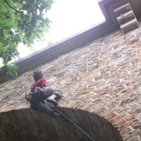 P2 N-NW/Emmanuel  dans la "Sans Nom (7A+)"