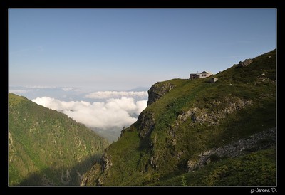 refuge Jean Collet sur son perchoir