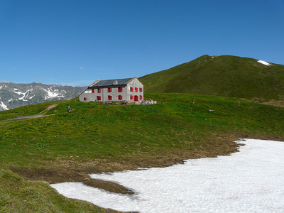 refuge du col de Balme