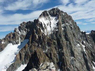 Face Sud des Ecrins depuis le Coolidge