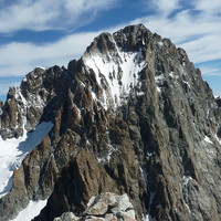 Face Sud des Ecrins depuis le Coolidge