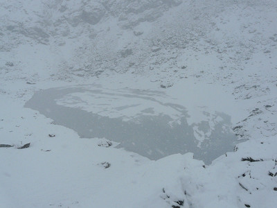 Le lac Gelé (mont Glacier) un jour de juillet Le lac Gelé (mont Glacier) un jour de juillet