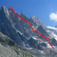  Pioda di Sciora - schizzo Via Bramani