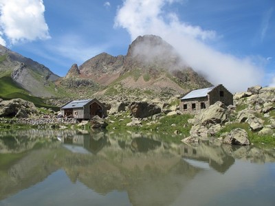Le cadre paradisiaque du refuge de Vallonpierre
