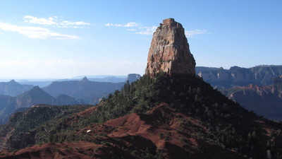 Mt Hayden depuis col