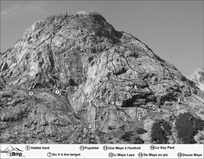 Tête de la Maye (version NB)