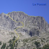 Le¨Ponset par la diagonale et les arètes