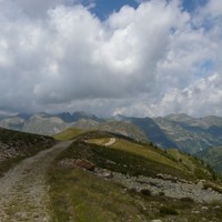 Sur les crêtes menant au Col de la Lombarde