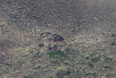 Zoom sur le refuge Bozano