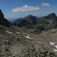 Vallon de la Fous (partie supérieure) et Cime de la Fous