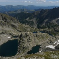 La Vallée de Valmasque vue depuis le Pas de la Fous